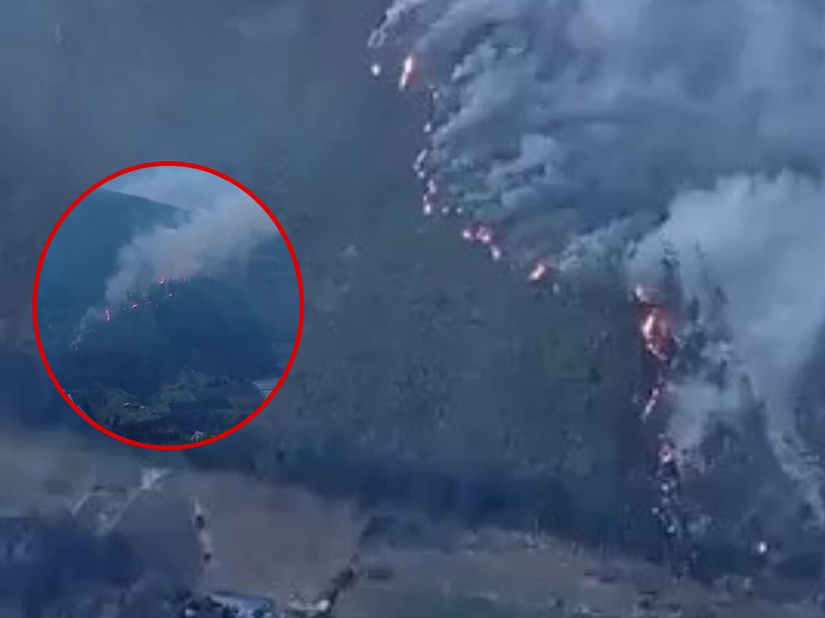 Tras 24 horas, continúan las labores para controlar incendio forestal entre Palmira y El Cerrito