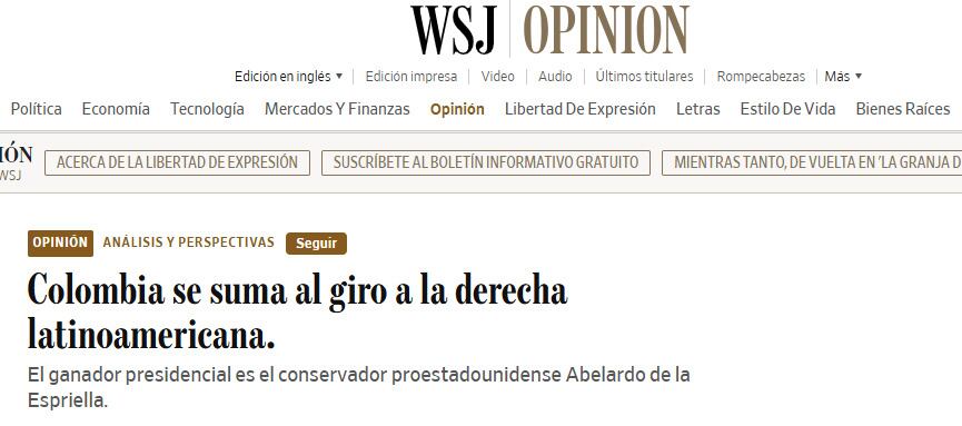 Foto: The Wall Street Journal.