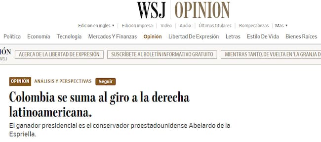 Foto: The Wall Street Journal.