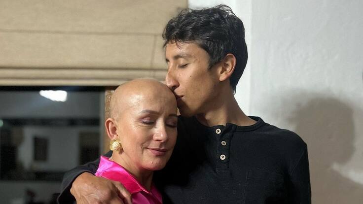"Puedo decir que superé el cáncer": Madre de Egan Bernal