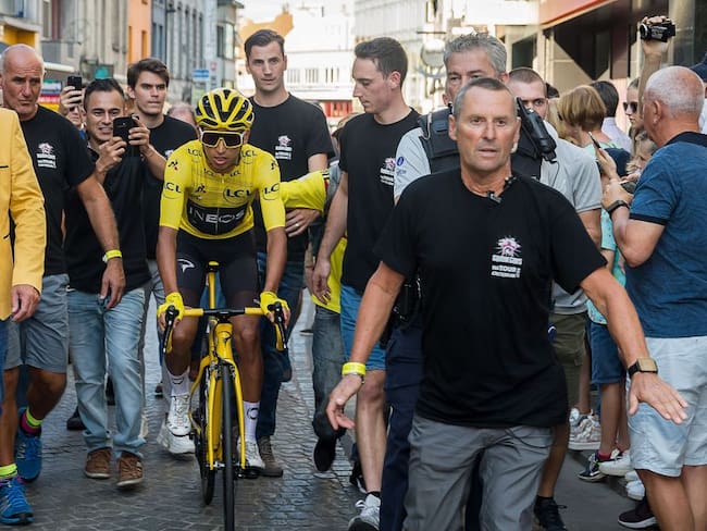 24 horas después de su título en el Tour de Francia, Egan volvió a competir