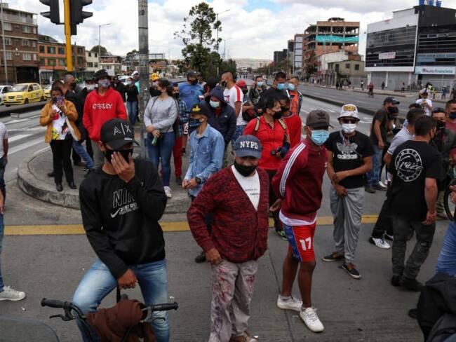 Manifestaciones en Bogotá