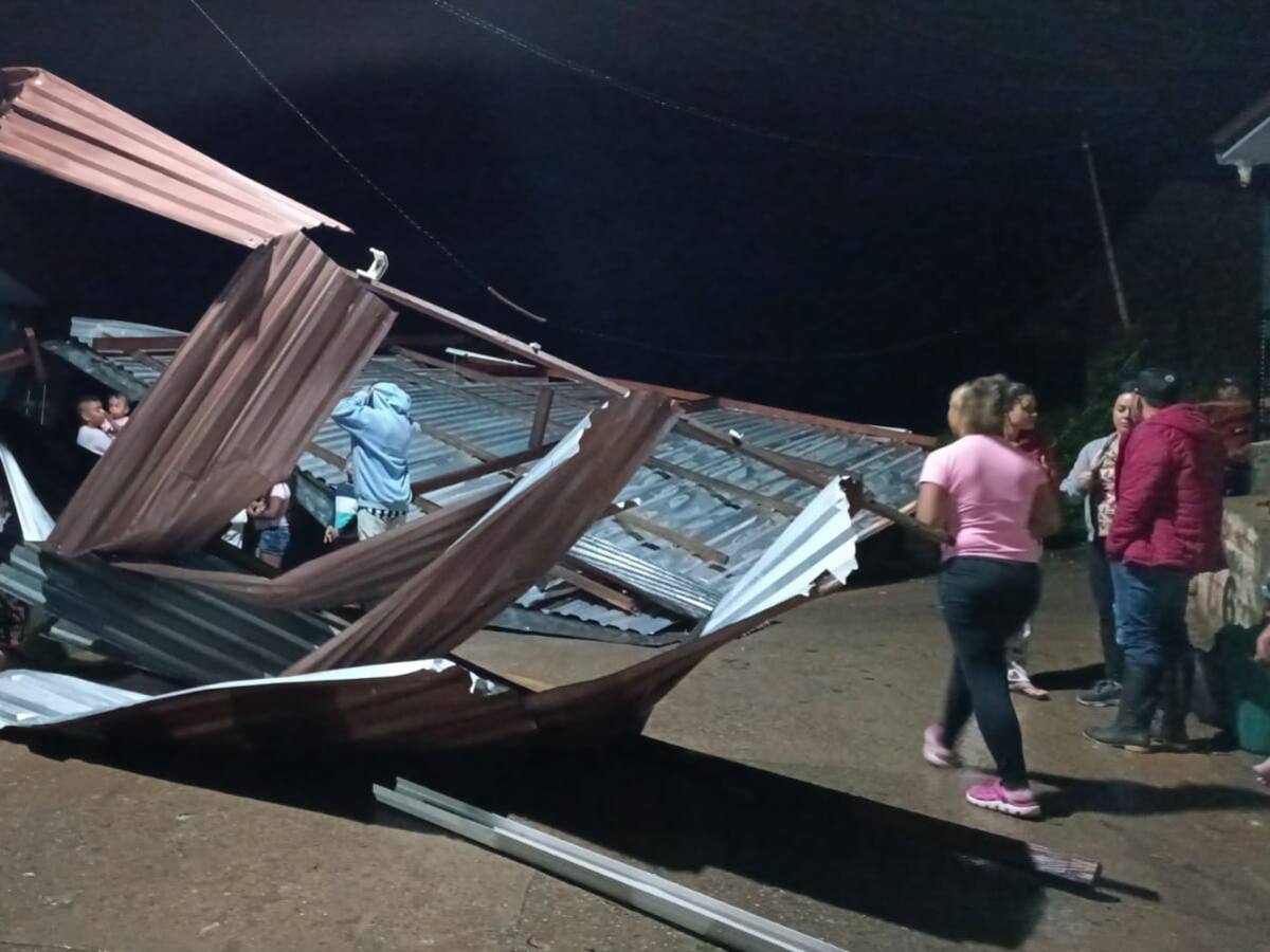 60 familias damnificadas es el reporte actualizado de la emergencia en Anorí
