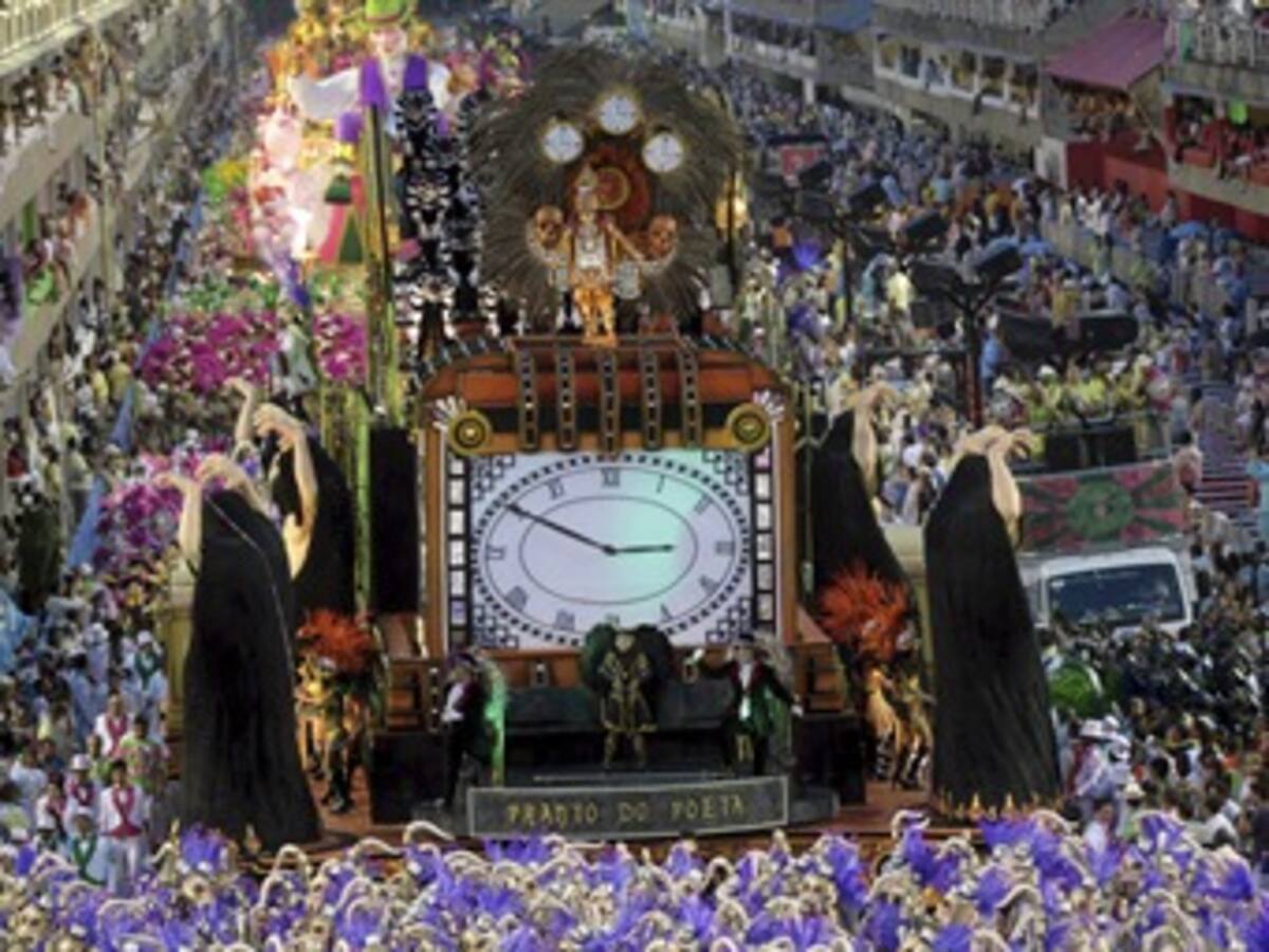 Pamela Anderson, Jude Law y Vincent Cassel disfrutan de la samba en Río