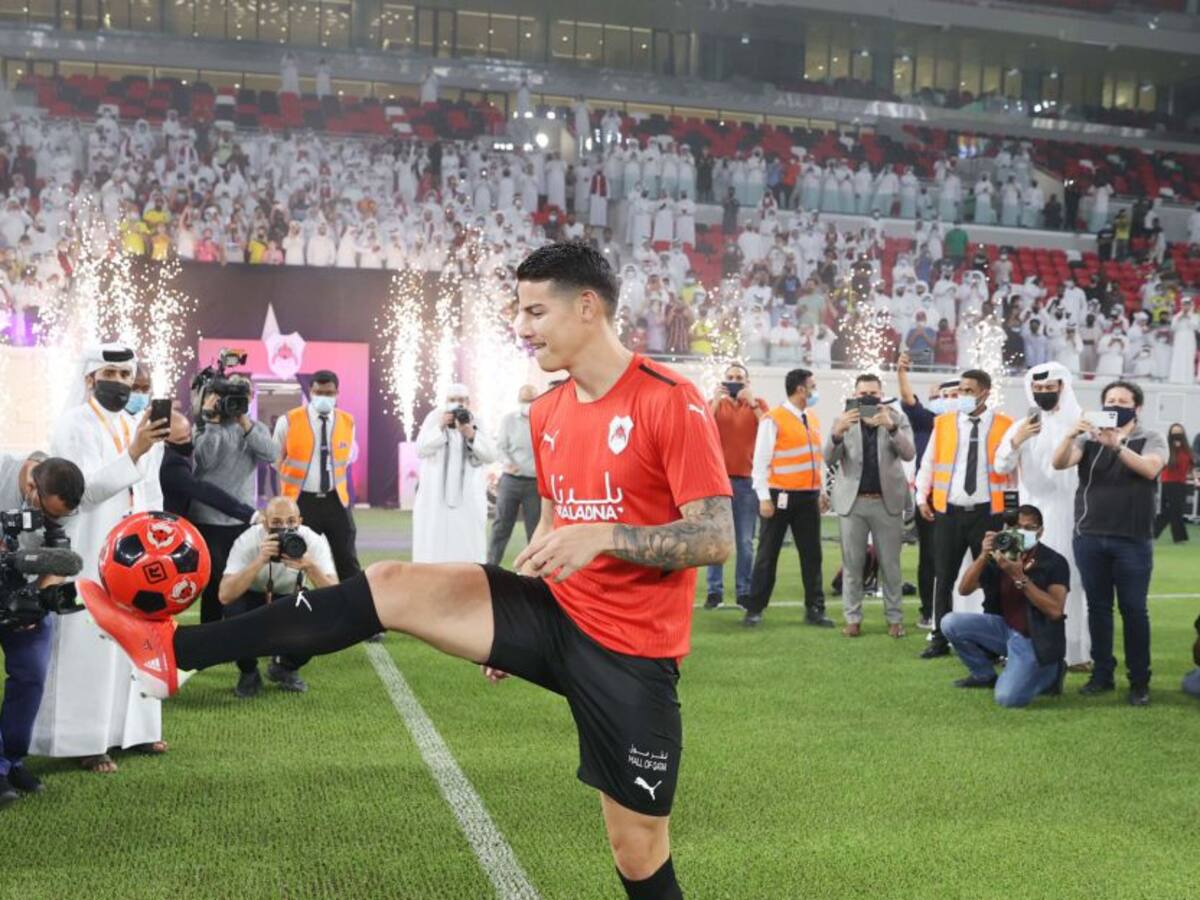 Por ahora no hay debut: Al-Rayyan no convoca a James para duelo por Liga