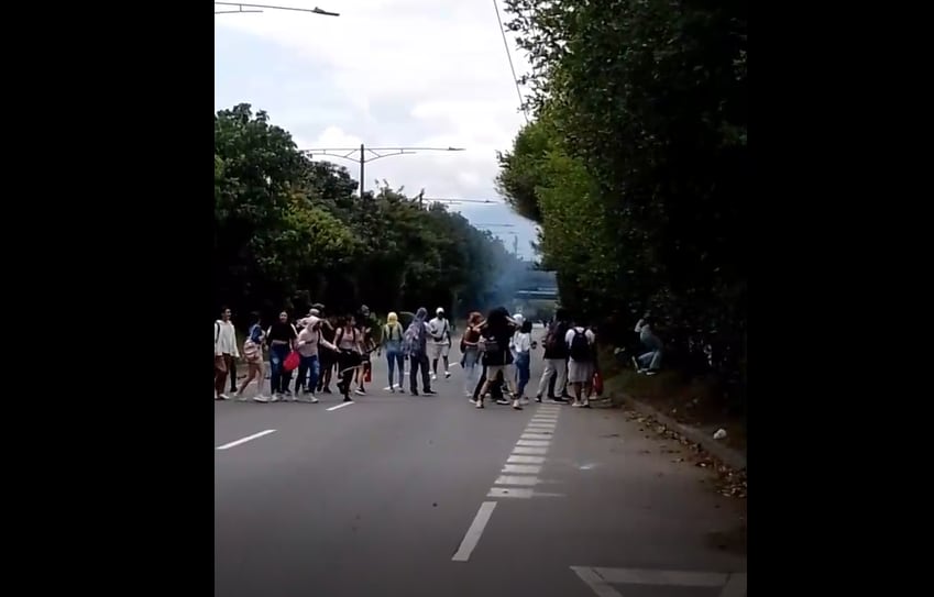 Protesta Politécnico- foto cortesía