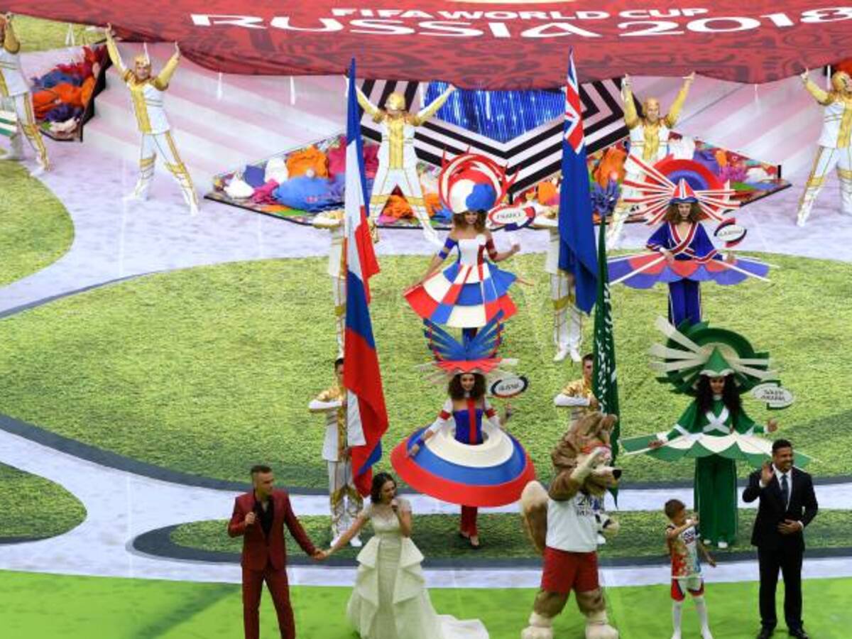 ¡Llegó el día! Se inauguró la Copa Mundial de la FIFA Rusia 2018