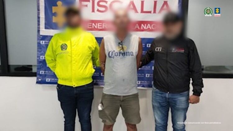 Docente señalado de abusar de dos menores en Los Patios, Norte de Santander. / Foto: Fiscalía.