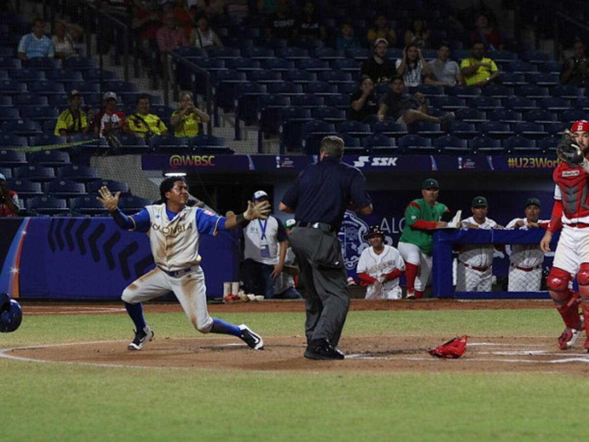 México remonta y derrota a Colombia en Copa Mundial sub-23 de béisbol