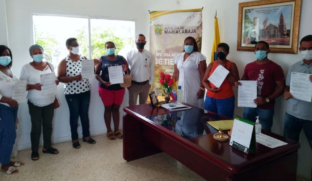 154 predios rurales han sido formalizados en este municipio bolivarense desde octubre de 2020