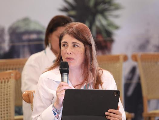 Defensora del Pueblo, Iris Marín. Foto Cortesía