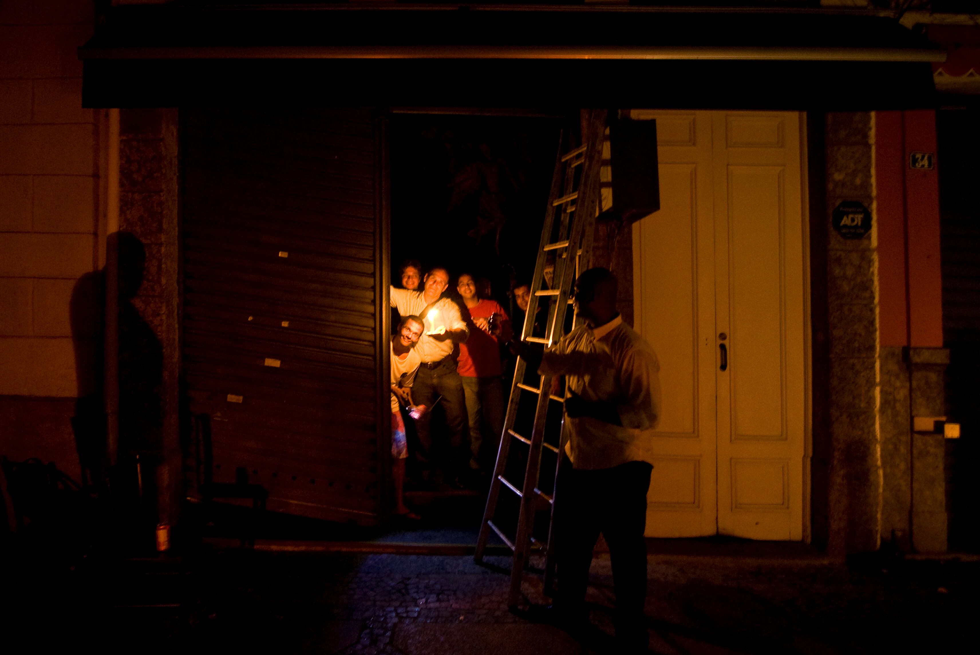 Apagón en Río de Janeiro, Brasil. 
(Foto:   ANTONIO SCORZA/AFP via Getty Images)
