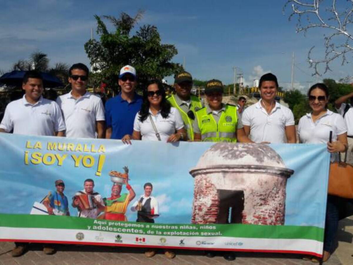 Cartagena marchó en contra de la explotación sexual infantil