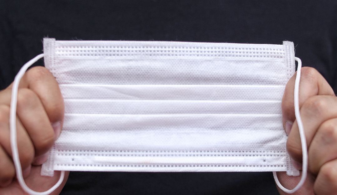 Foto referencia de tapabocas. 