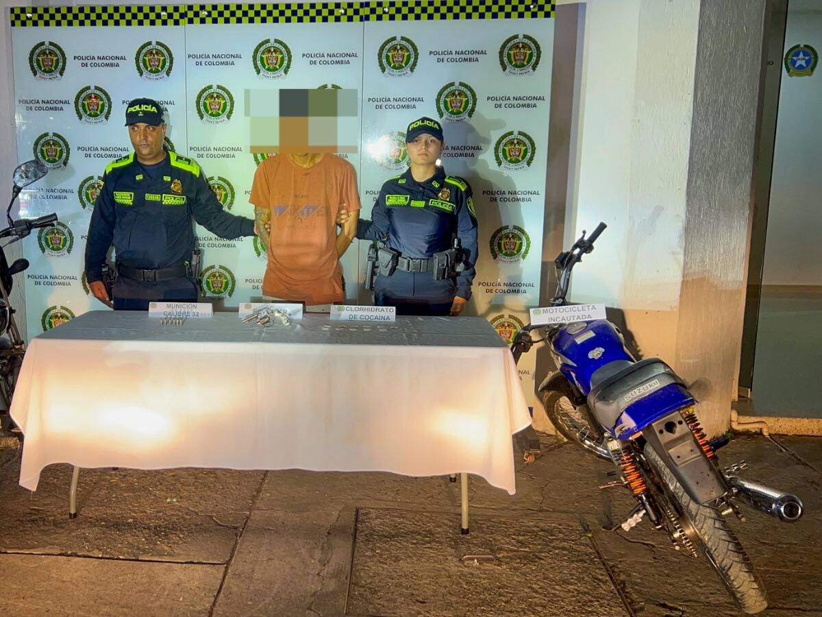 Capturado el delincuente que atentó contra la vida de un policía en Barrancabermeja