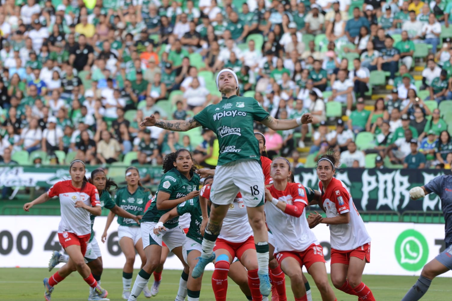 Santa Fe y Cali disputarán la final de la Liga femenina 2026 / Colprensa.