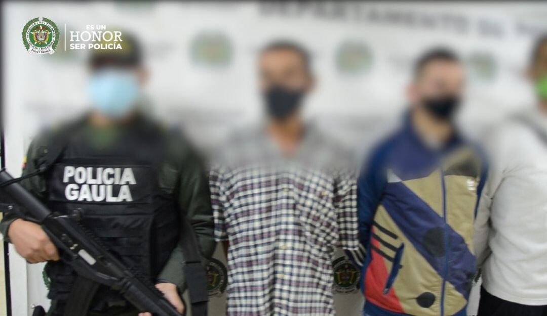 Los capturados tendrían nexos con grupo el delincuencial organizado “Los Pachely”