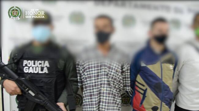 Los capturados tendrían nexos con grupo el delincuencial organizado “Los Pachely”