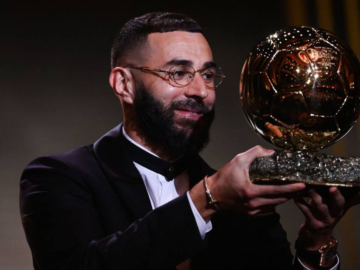 Karim Benzema es el ganador del Balón de Oro