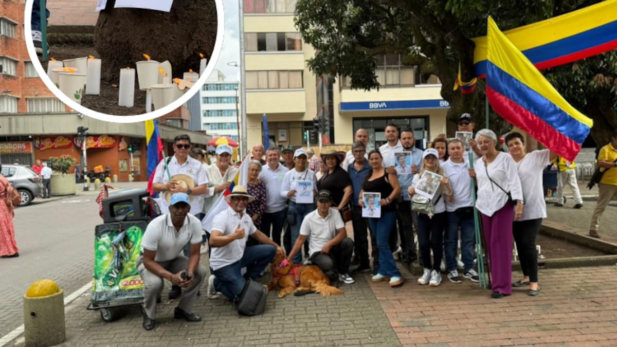 Velatón en Pereira por la vida del senador Miguel Uribe y en rechazo a los actos de violencia