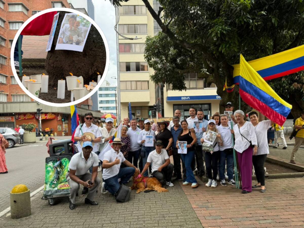 Velatón en Pereira por la vida del senador Miguel Uribe y en rechazo a los actos de violencia