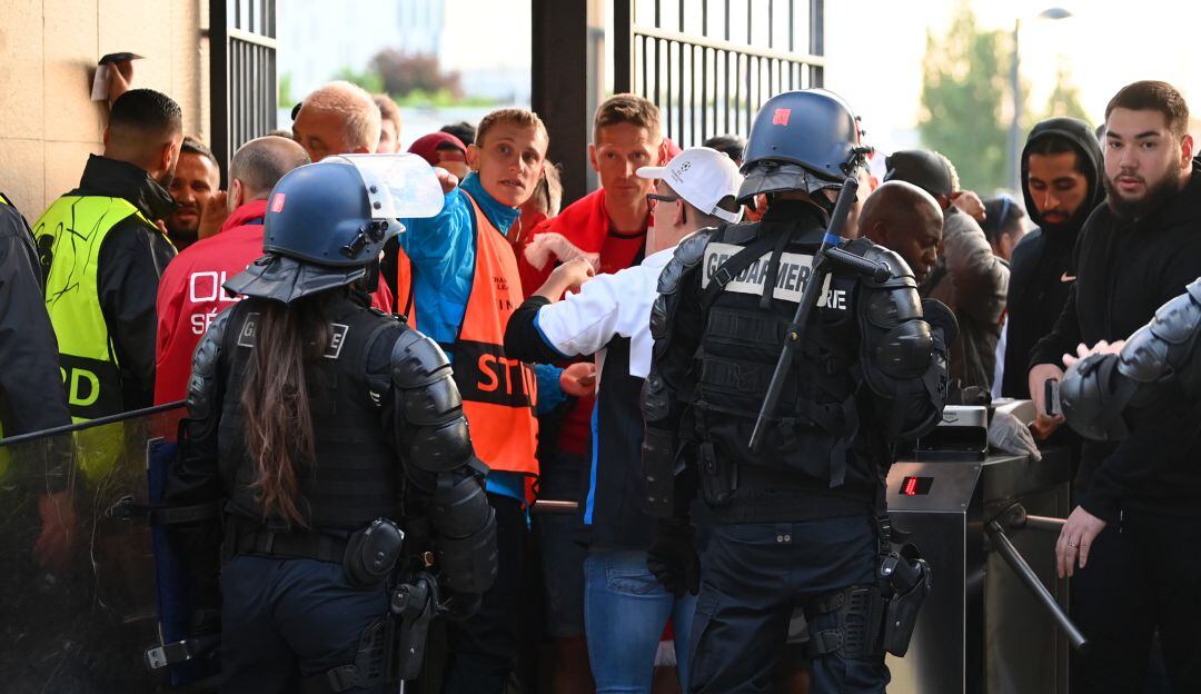 Disturbios en la final de la Champions League