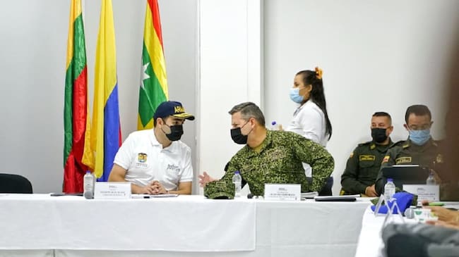 Se realizó un consejo de seguridad con el fin de tratar el supuesto paro armado del ELN entre los días 14 hasta el 17 de febrero.