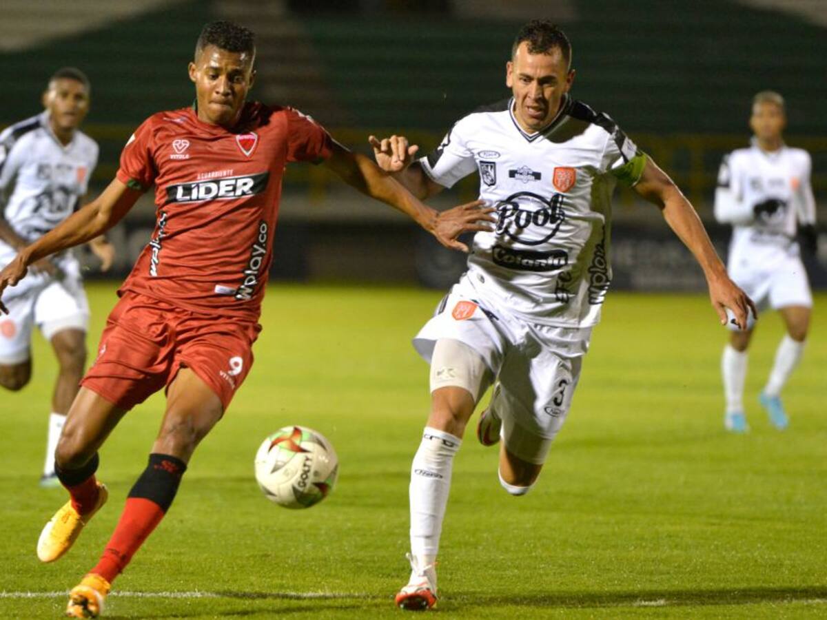Patriotas y Envigado igualan sin goles en Tunja