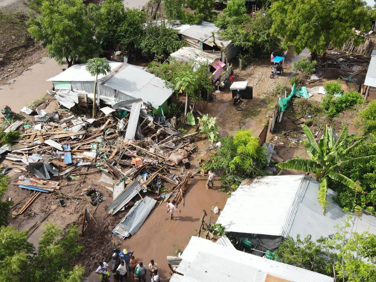 Crisis invernal en Bosconia, Cesar, deja 15 mil damnificados y un menor desaparecido