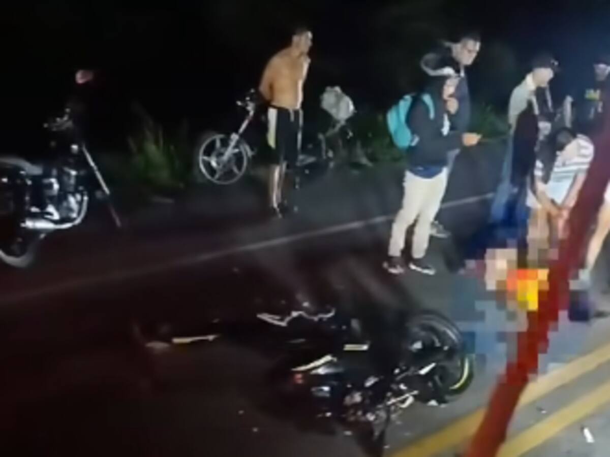 Dos mujeres y un hombre murieron en accidentes de tránsito en Santander