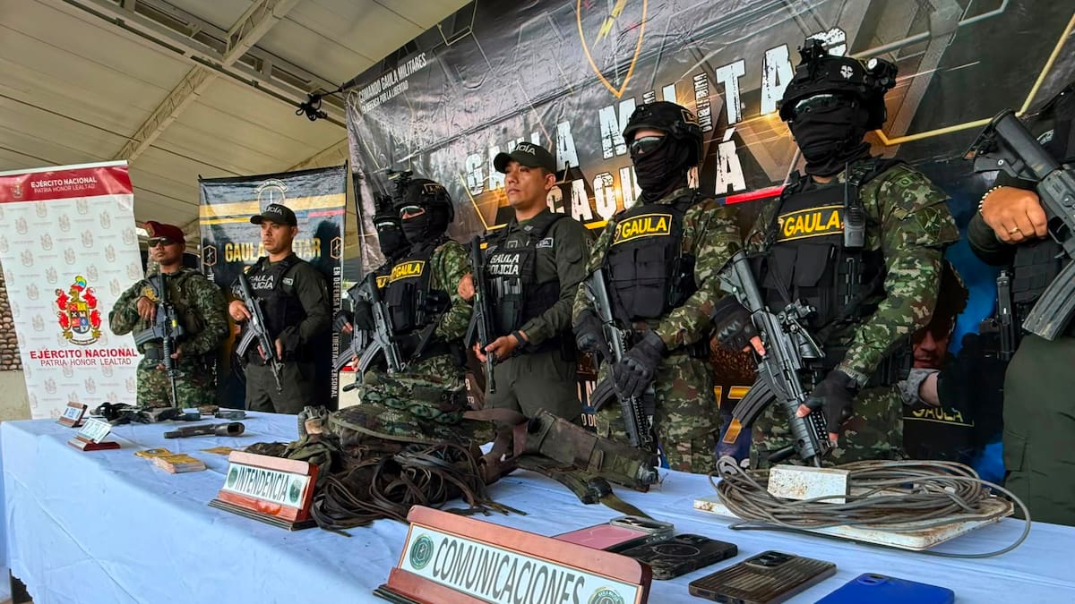 Golpe a las finanzas de la Segunda Marquetalia tras operativo del Gaula Militar en Caquetá y Huila