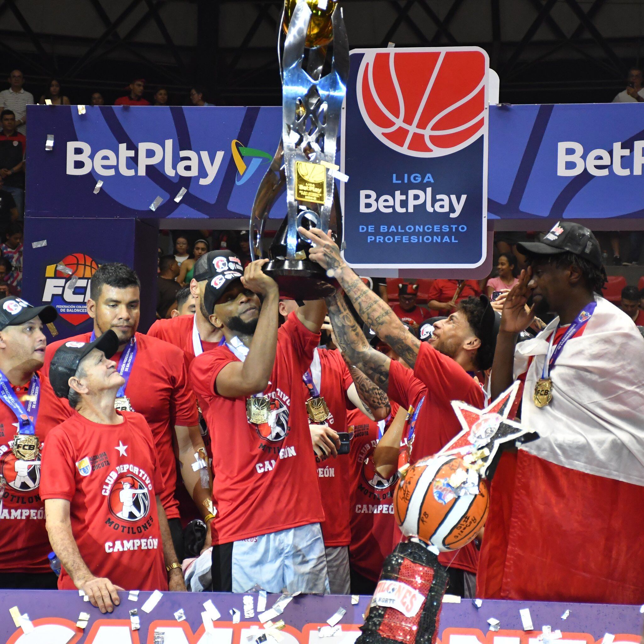 Motilones del Norte campeón de la Liga Profesional de Baloncesto / Foto: @SantiAce23