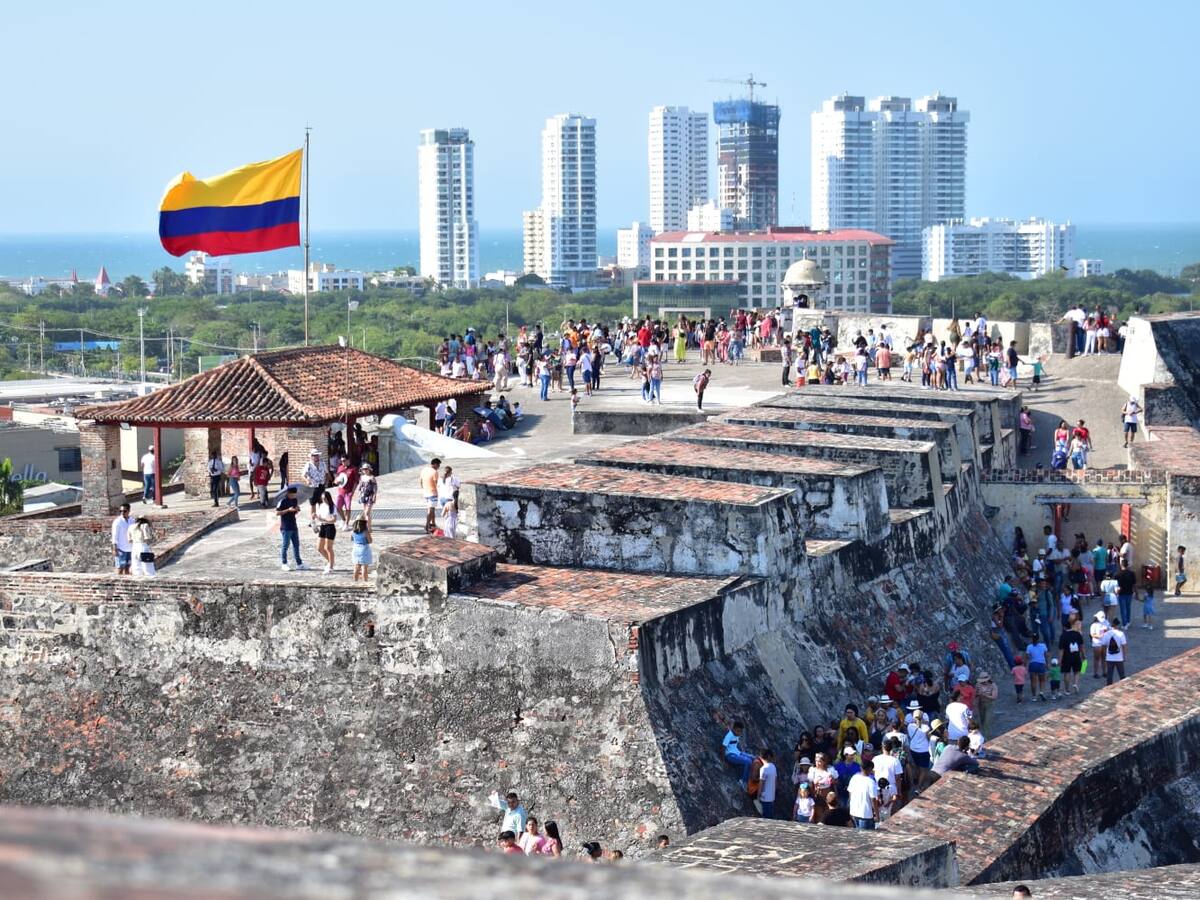 Más de 13 mil visitantes nacionales disfrutaron gratis del Castillo de San Felipe