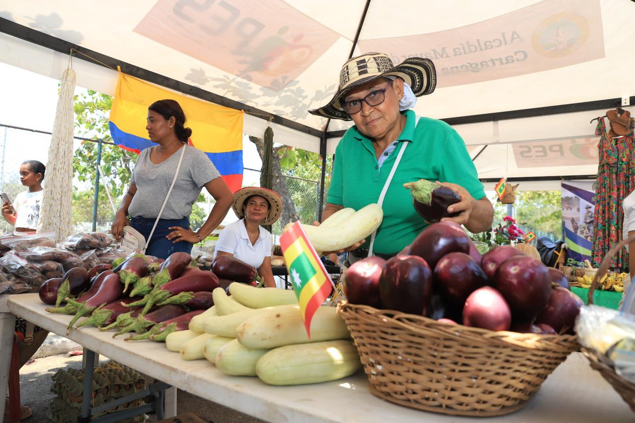 Mercados campesinos del PES- Pedro Romero este fin de semana en Cartagena