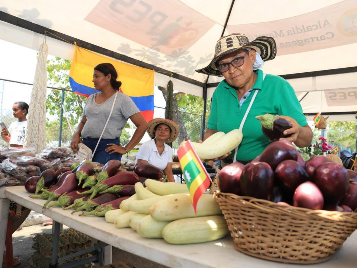 Mercados campesinos del PES- Pedro Romero este fin de semana en Cartagena