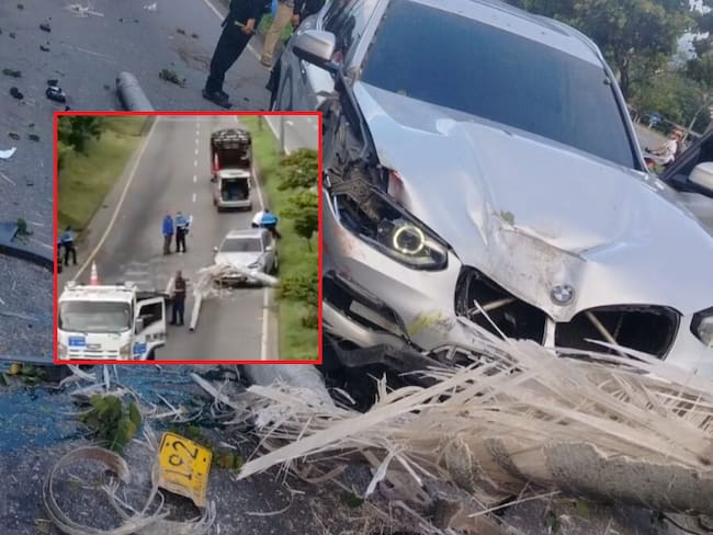 Accidente de tránsito Itagüí. Cortesía