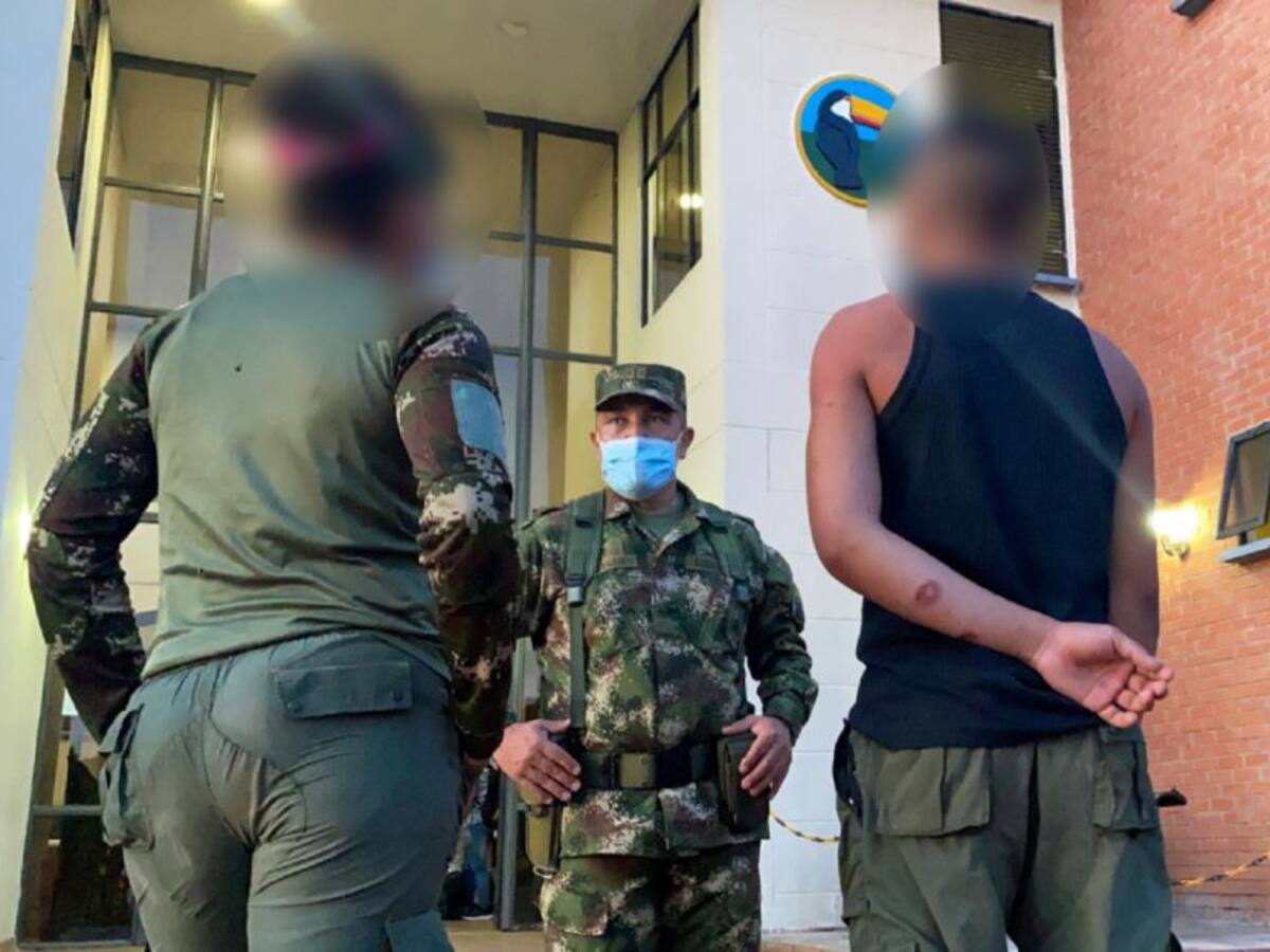 Disidentes Farc se entregan con un menor que había sido reclutado