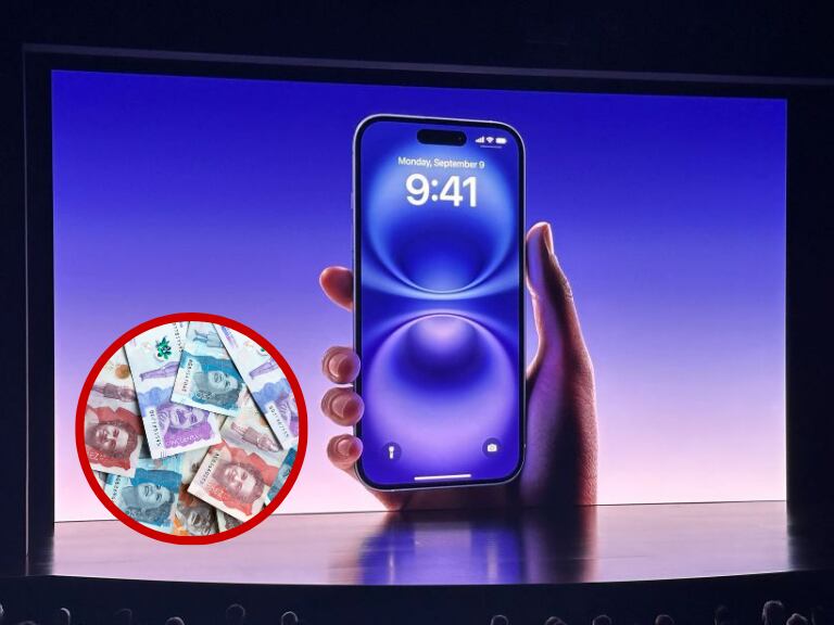 Apple presenta el nuevo iPhone 16 en un evento de innovación en la sede de la empresa. Foto: Andrej Sokolow/dpa // Dinero colombiano