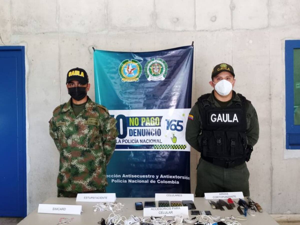 Duro golpe a la extorsión carcelaria en Ibagué