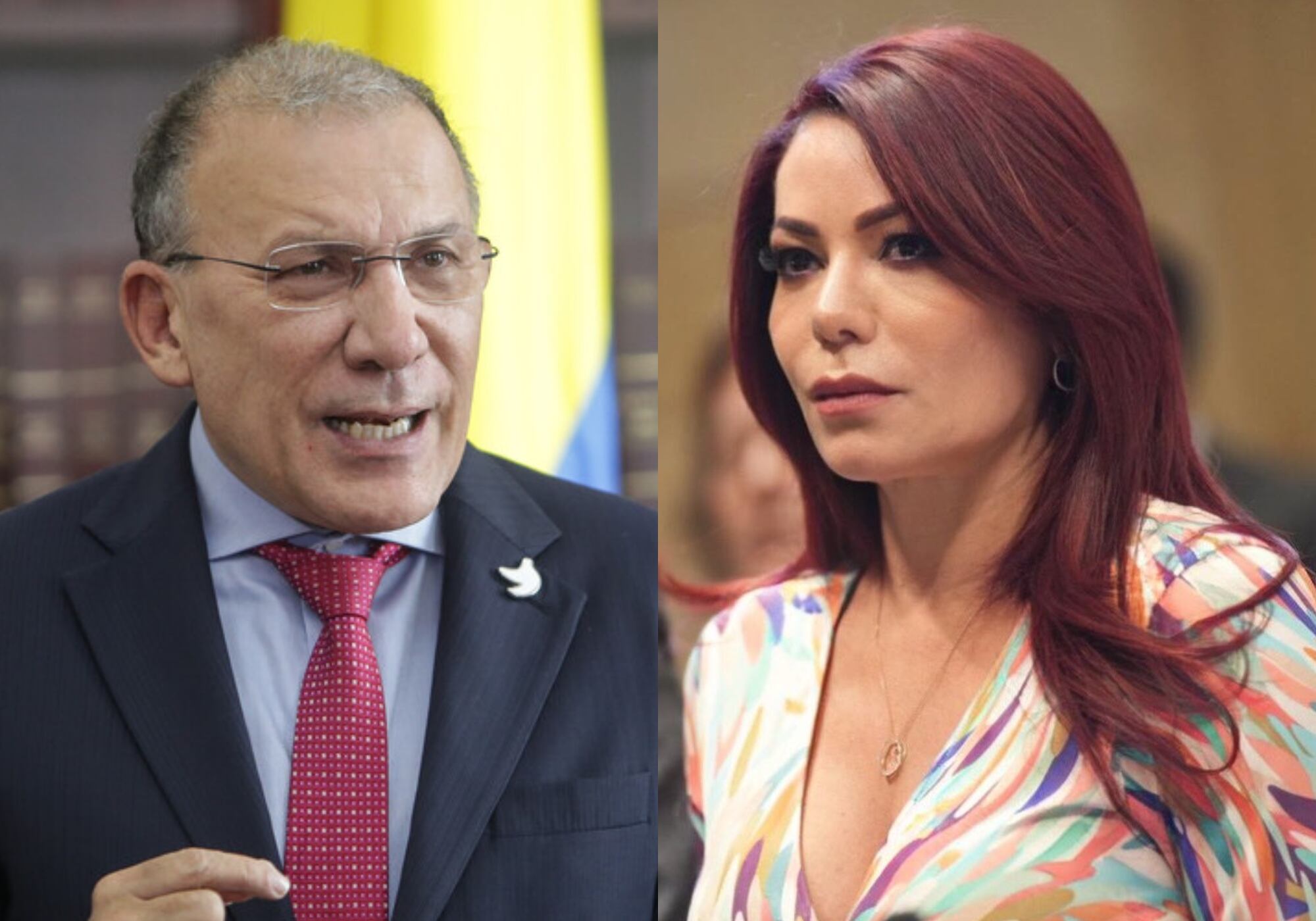 Roy Barreras y Gloria Arizabaleta. Foto: Colprensa.