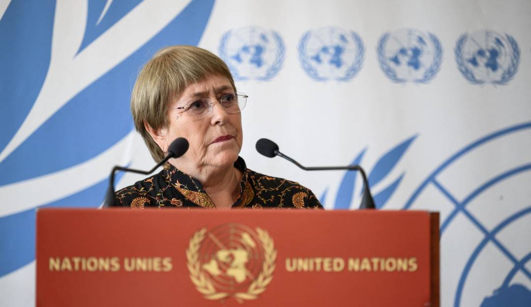 La alta comisionada de las Naciones Unidas para los Derechos Humanos, Michelle Bachelet. Foto: Getty