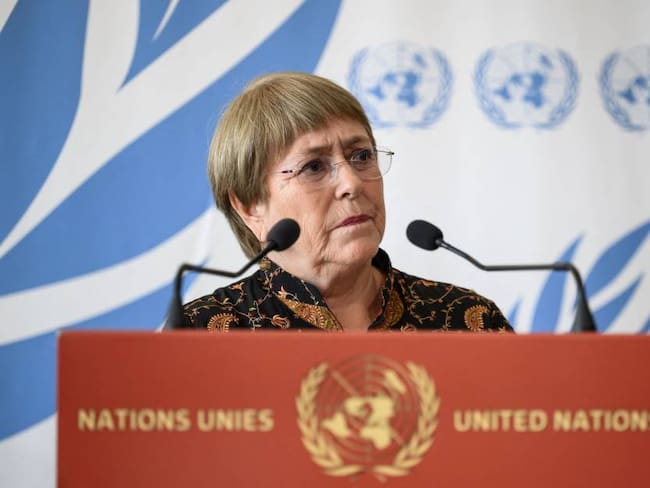 La alta comisionada de las Naciones Unidas para los Derechos Humanos, Michelle Bachelet.             Foto: Getty 
