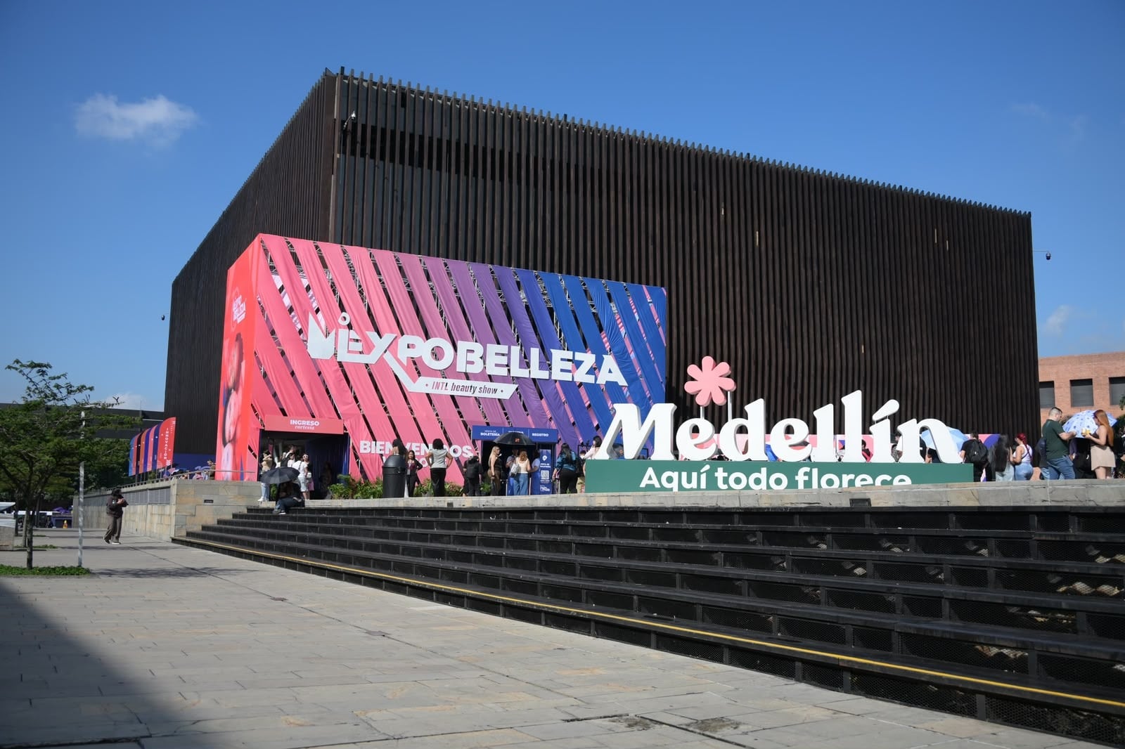 Expobelleza en Medellín. Foto: Alcaldía de Medellín.