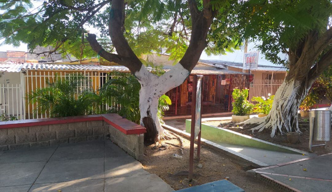 El miedo de la comunidad es que este está ubicado en un parque donde juegan muchos niños del sector.