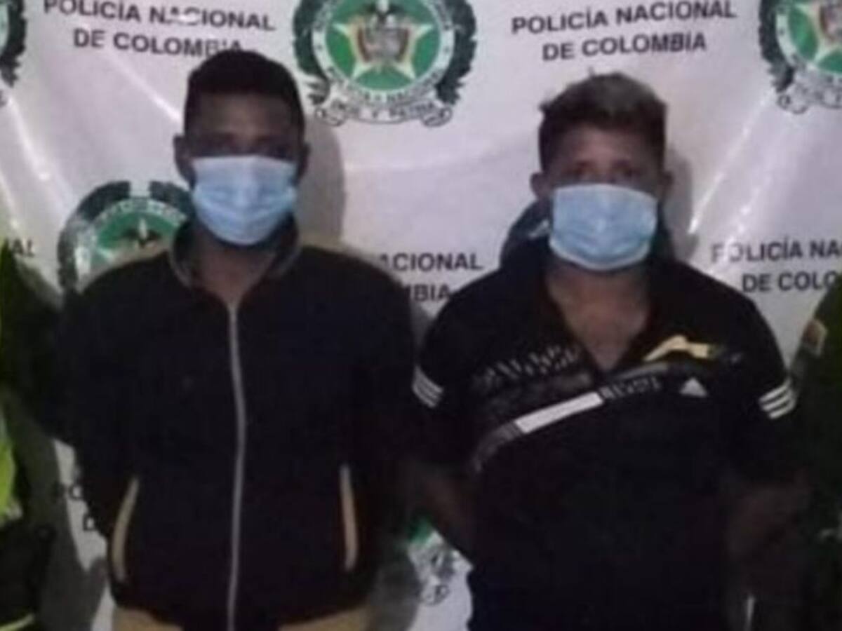 Dos capturados cuando intentaban hurtar redes en Repelón, Atlántico