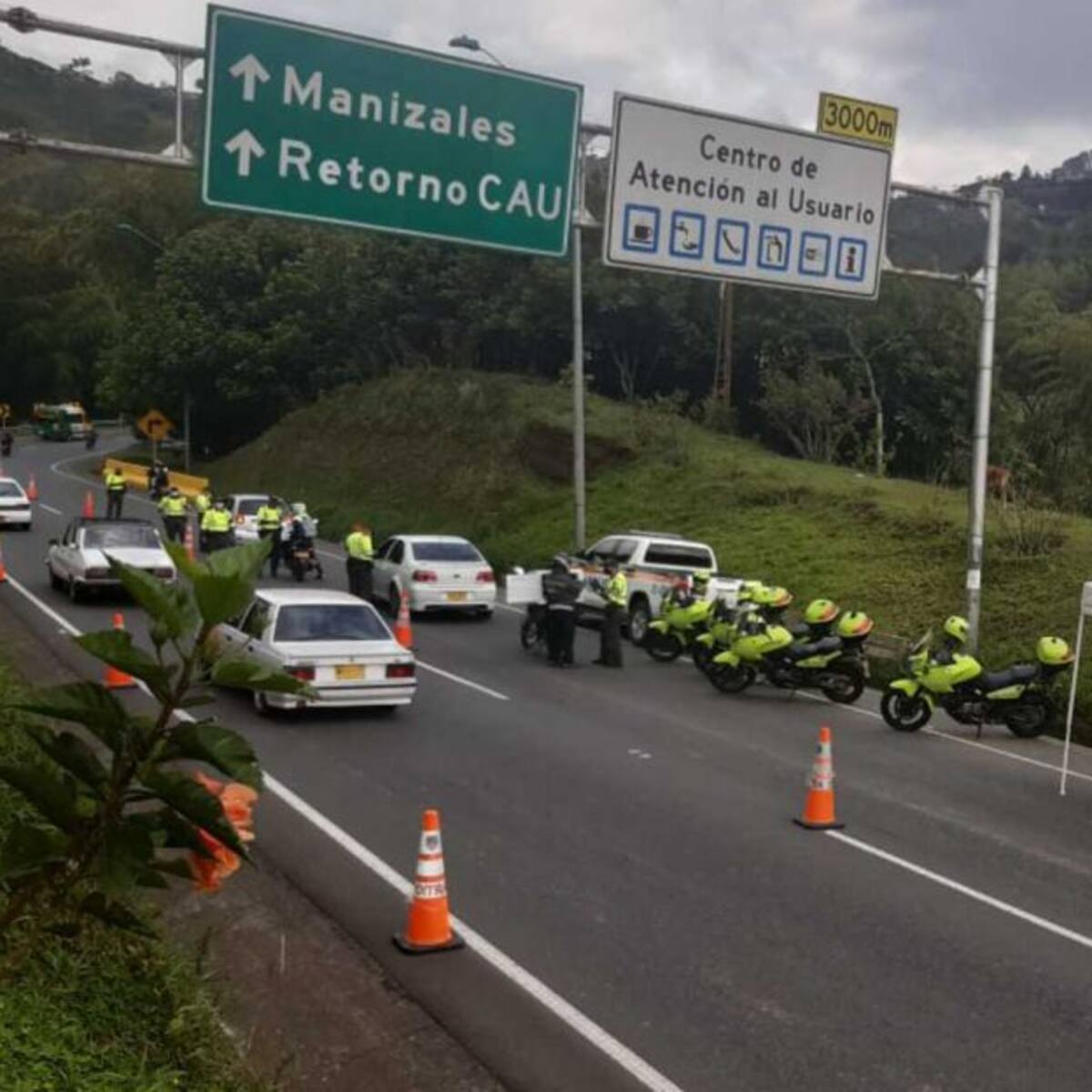 Reducción del 35 % en el número de vehículos que usaron vías de Risaralda