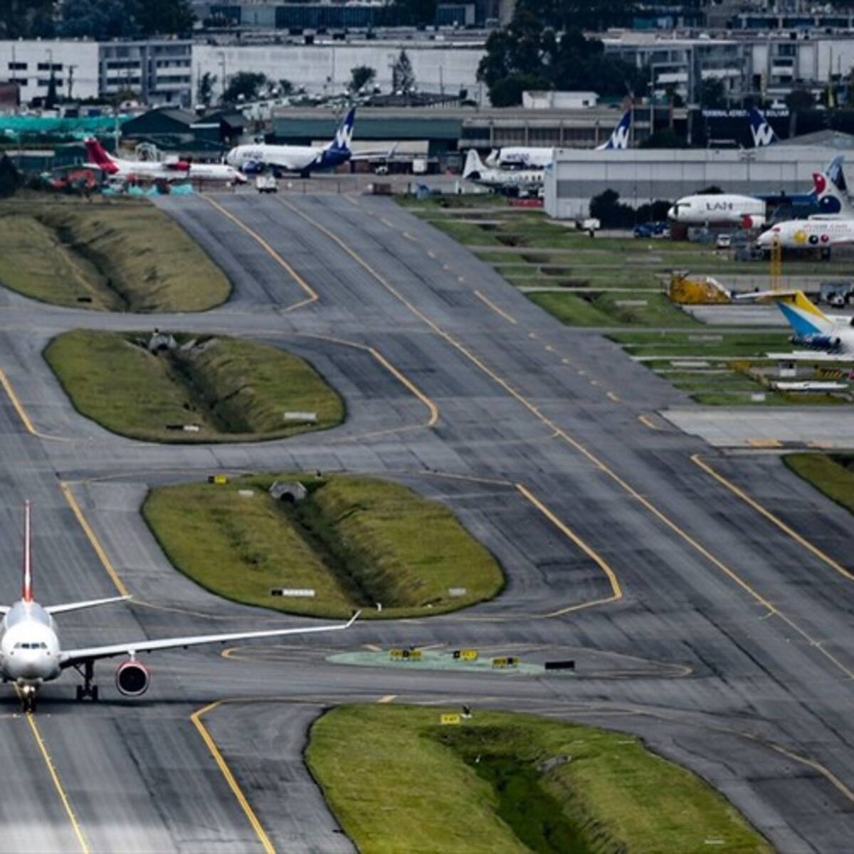 ¿Quién administra los hangares del Aeropuerto Internacional El Dorado?