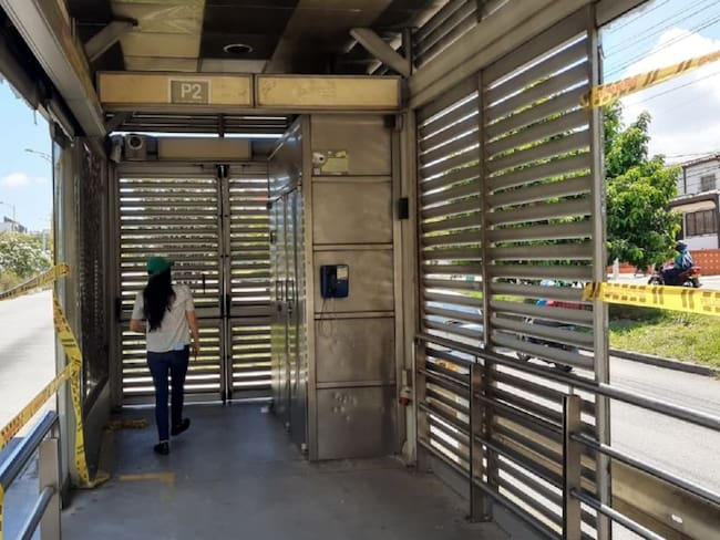 Metrolínea habilitó estación Diamante, pero hay dos más cerradas