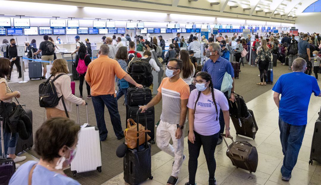 Estados Unidos exigirá prueba de vacunación para los extranjeros que quieran ingresar al país.