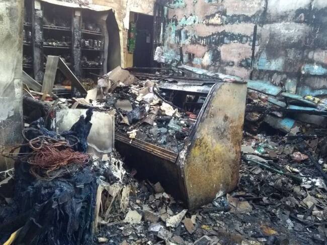 Incendio en una tienda de Barranquilla deja $30 millones en pérdidas